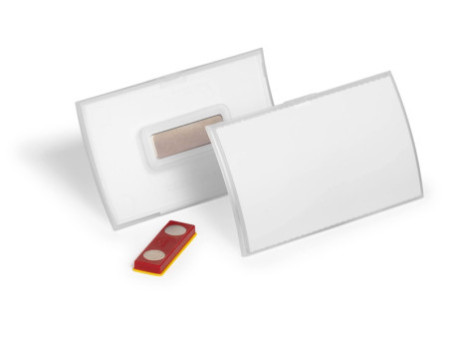 DURABLE Porte-badge Click Fold, 90 x 54 mm, anti-rotation