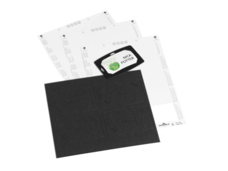 DURABLE Porte-nom en papier recyclé, 54 x 90 mm