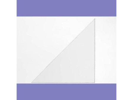 DURABLE Pochette triangulaire autocollante CORNERFIX