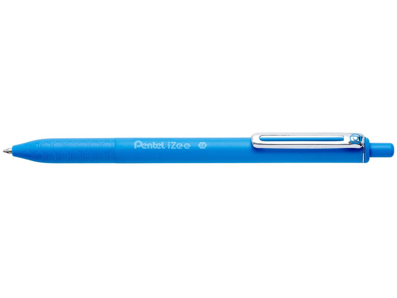 Pentel Stylo à bille rétractable iZee, bleu ciel