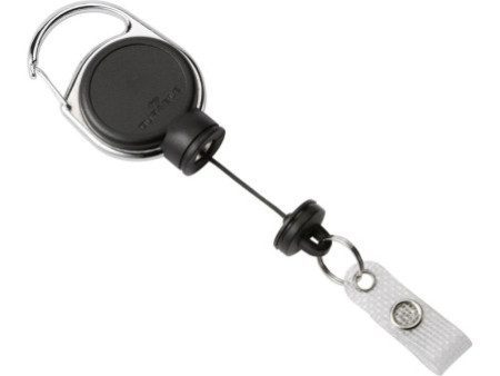 DURABLE Enrouleur 'EXTRA STRONG', pour porte-carte, noir
