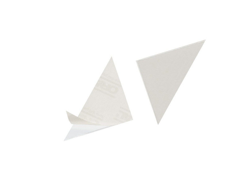 DURABLE Pochette triangulaire autocollante CORNERFIX