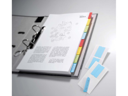 DURABLE Note adhésive Quick Tab Duo, en PET, couleurs