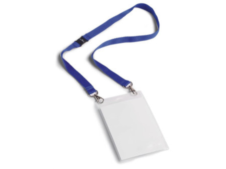 DURABLE Badge évènementiel, avec ruban en tissu, A6