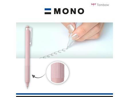 TOMBOW Stylo à bille rétractable 'MONO graph Lite', bleu