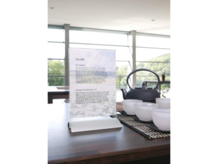 DURABLE Présentoir de table PRESENTER, A5, tranparent