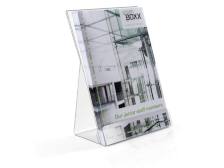 DURABLE Porte-brochures, A5, en polystyrène, transparent