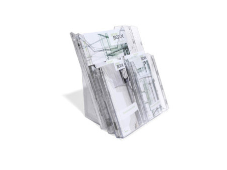 DURABLE Porte-brochures COMBIBOXX pro, transparent