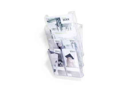 DURABLE Porte-brochures COMBIBOXX pro, transparent