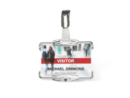 DURABLE Porte-badge 'RFID SECURE MONO', pour 1 badge