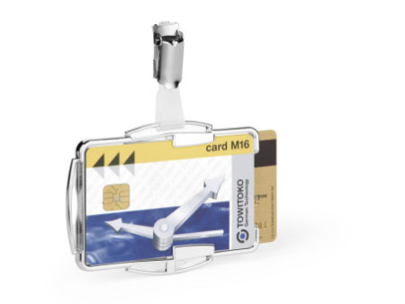 DURABLE Porte-badge 'RFID SECURE DUO', pour 2 badges