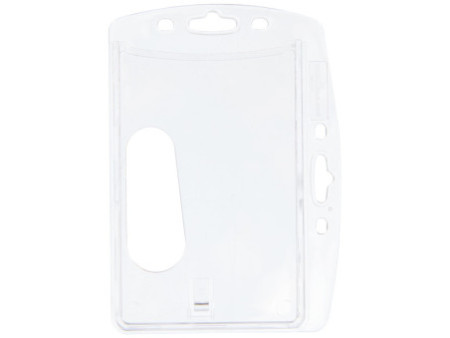 DURABLE Porte-badge, plastique rigide, 54 x 85 mm, encoche
