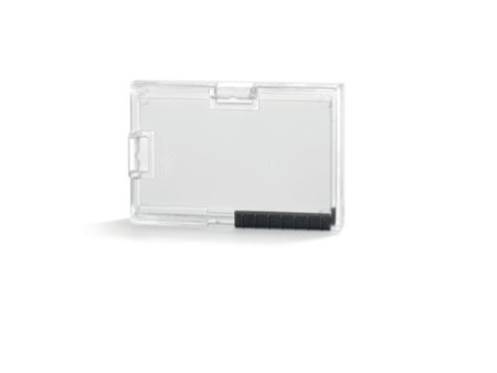 DURABLE Porte-badge PUSHBOX TRIO, transparent