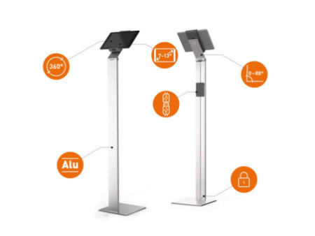 DURABLE Support sur pied pour tablette 'TABLET HOLDER FLOOR'