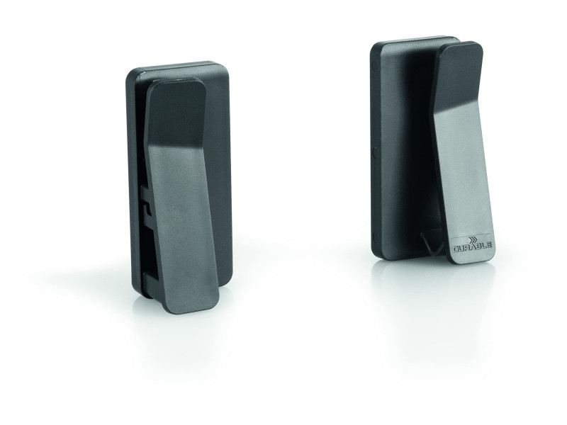 DURABLE Support mural pour tablette VISIOCLIP, anthracite