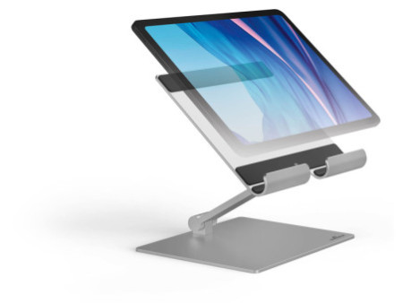 DURABLE Support pour tablette RISE, argent métallisé