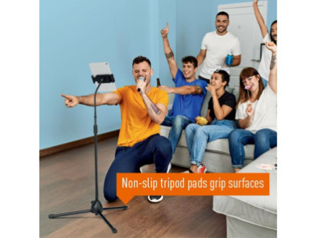 DURABLE Support pour tablette sur pied TWIST FLOOR, noir