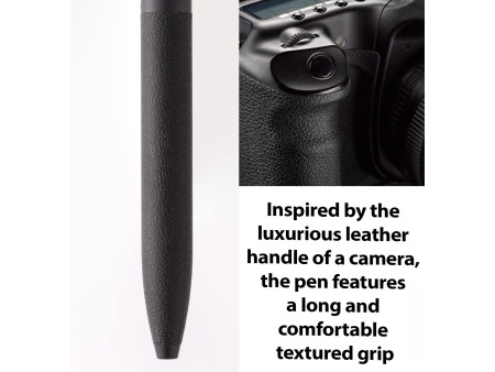 Pentel Stylo à bille rétractable Calme, 0,35 mm, noir