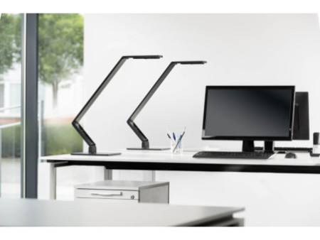 LUCTRA Lampe de bureau à LED TABLE LINEAR BASE, noir