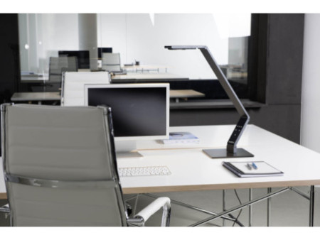 LUCTRA Lampe de bureau à LED TABLE LINEAR BASE, noir