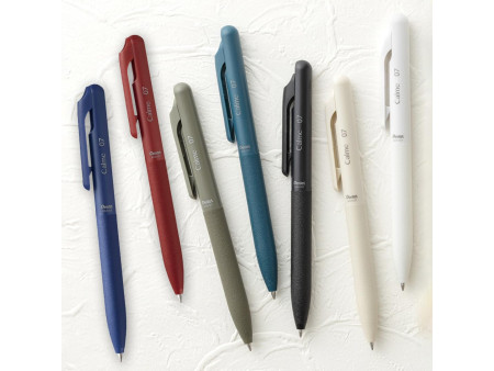 Pentel Stylo à bille rétractable Calme, 0,35 mm, noir