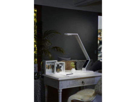 LUCTRA Lampe de bureau à LED TABLE LINEAR BASE, blanc