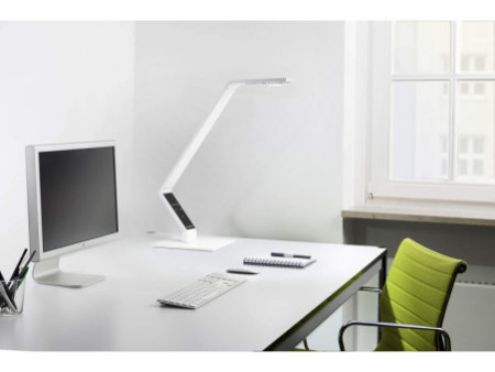 LUCTRA Lampe de bureau à LED TABLE LINEAR BASE, blanc