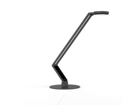 LUCTRA Lampe de bureau à LED TABLE RADIAL BASE, noir