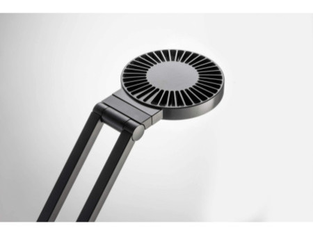LUCTRA Lampe de bureau à LED TABLE RADIAL BASE, noir