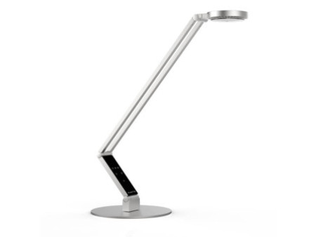 LUCTRA Lampe de bureau à LED TABLE RADIAL BASE, argent