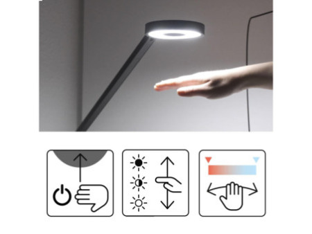 LUCTRA Lampe de table LED TABLE LITE, socle, noir