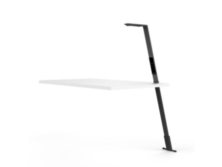 LUCTRA Lampadaire mobile rechargeable à LED FLEX, noir