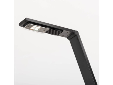 LUCTRA Lampadaire mobile rechargeable à LED FLEX, noir
