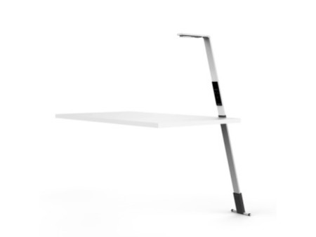 LUCTRA Lampadaire mobile rechargeable à LED FLEX, blanc