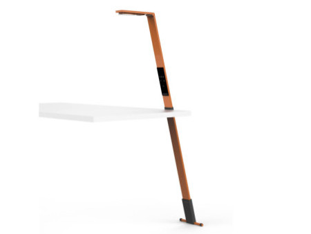 LUCTRA Lampadaire mobile rechargeable à LED FLEX, orange