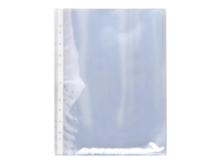 proOFFICE Pochette perforée, A4, PP, 50 microns, transparent