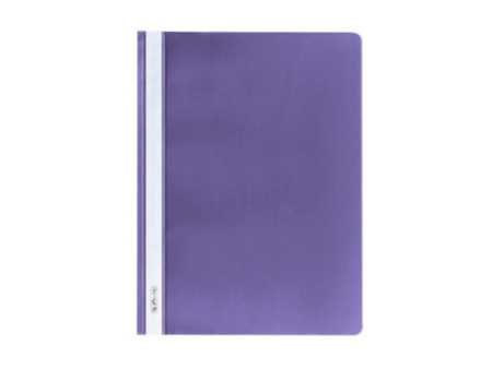 herlitz Chemise à lamelle, A4, en film PP, violet