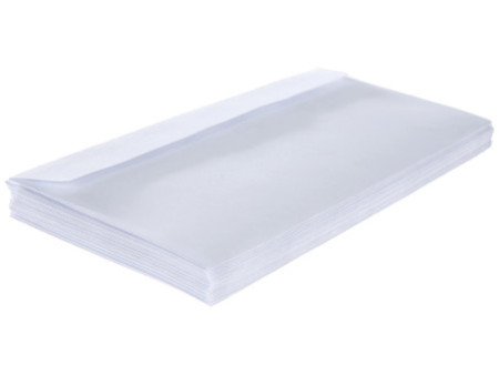 herlitz Envellope, format long, sans fenêtre, blanc