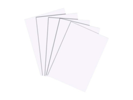 herlitz Fiches bristol, A7, uni, blanc