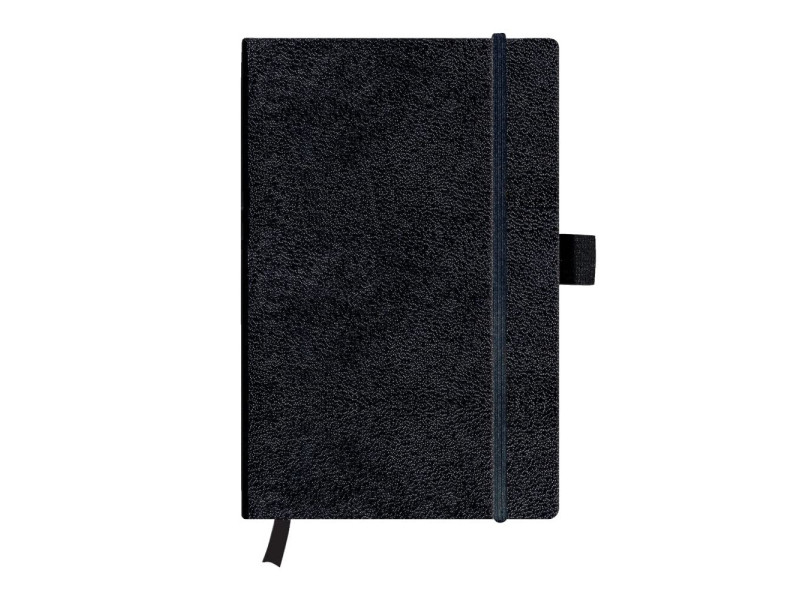herlitz Carnet my.book classic A5, quadrillé,192 pages, noir