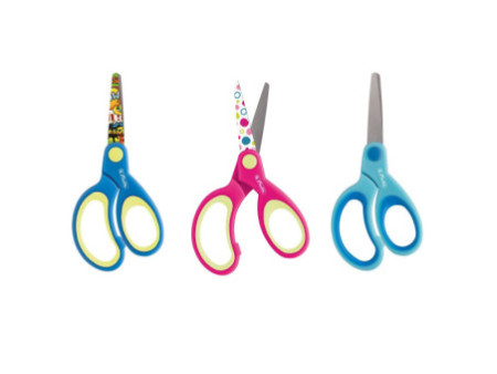 herlitz Ciseaux de bricolage Design, rond, longueur: 132 mm