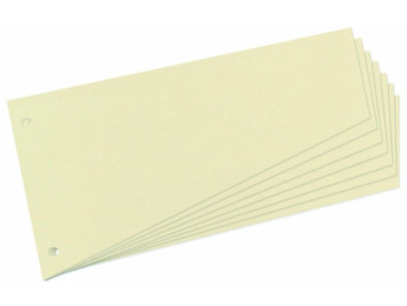 herlitz Intercalaires, trapézoidal, carte lustrée, chamois
