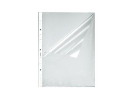herlitz Pochette perforée, A4, grainé, 0,055 mm