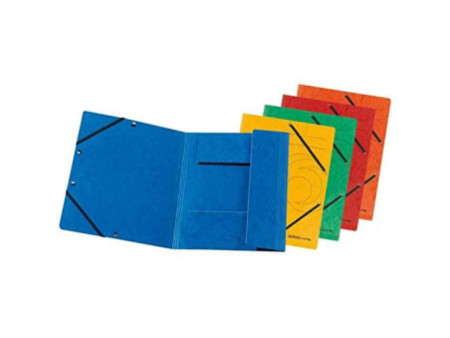 herlitz Chemise à élastiques en coin easyorga, A4, carton