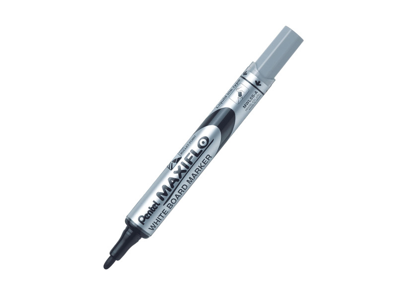Pentel Marqueur pour tableau blanc MAXIFLO MWL5S, noir
