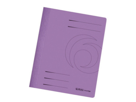 herlitz Chemise à lamelle easyorga, carte lustrée, violet