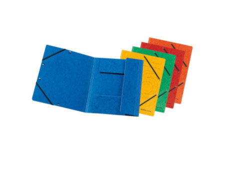 herlitz Chemise avec élastiques easyorga, A4, couleurs