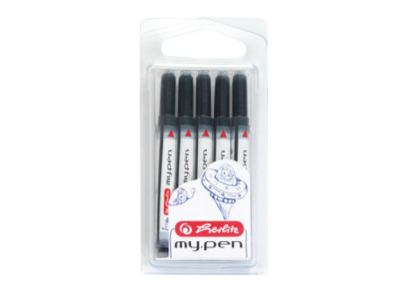 herlitz Cartouches d'encre longues 'my.pen', bleu