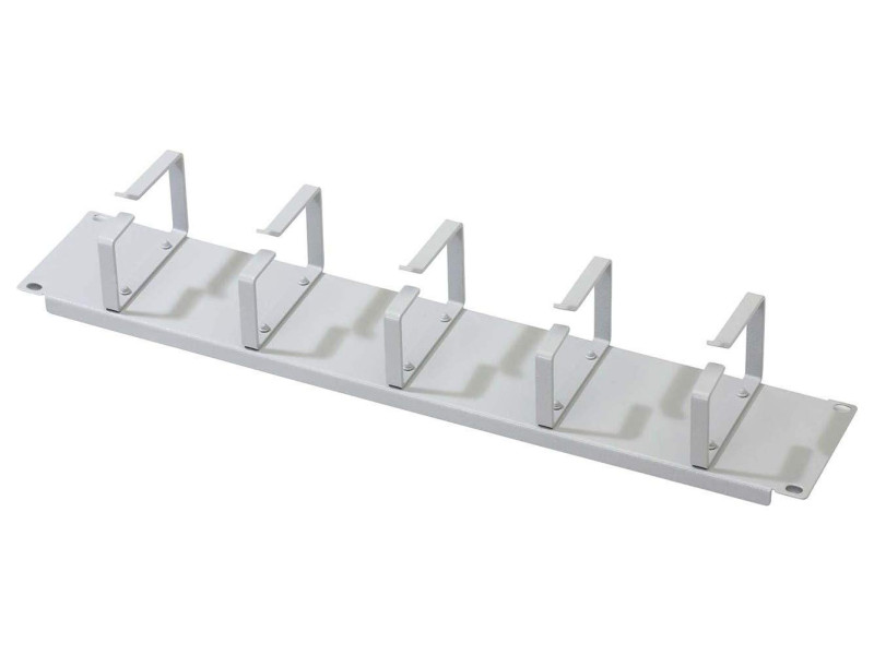 DIGITUS panneau guide-câble 19', 2 U, 5 étriers guide-câble