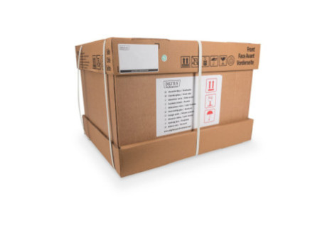 DIGITUS Coffret mural 19' Unique Line, 9 U, gris clair